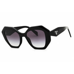 Prada Women's Sunglasses - Black Acetate Oversized Full Rim Frame | 0PR 16WS 1AB5D1