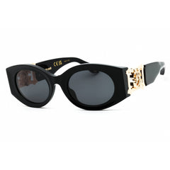 Roberto Cavalli Women's Sunglasses - Black/Gold Plastic Full Rim Frame | SRC064 0700