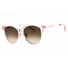 Tom Ford Women's Sunglasses - Shiny Pink Rectangular Full Rim Frame | FT1140-K 72K
