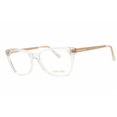 Tom Ford Women's Eyeglasses - Clear Acetate Rectangular Full Rim, 52mm | FT5353 026