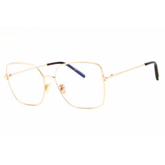 Tom Ford Women's Eyeglasses - Shiny Rose Gold Metal Rectangular Frame | FT5739-B 028