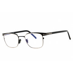 Tom Ford Men's Eyeglasses - Shiny Black Rectangular Full Rim Frame | FT5854-D-B 001