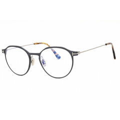 Tom Ford Men's Eyeglasses - Metal Round Shape Full Rim Frame | FT5866-B 013
