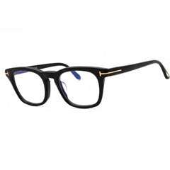 Tom Ford Men's Eyeglasses - Shiny Black Rectangular Full Rim Frame | FT5870-F-B 001