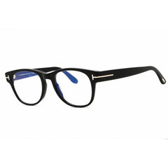 Tom Ford Men's Eyeglasses - Shiny Black Acetate Oval Full Rim Frame | FT5898-B 001