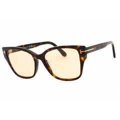 Tom Ford Women's Sunglasses - Havana Acetate Cat Eye Shape Full Rim Frame | FT1108 52E