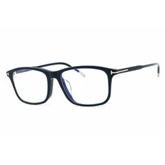Tom Ford Men's Eyeglasses - Shiny Blue Acetate Rectangular Frame | FT5646-D-B 090