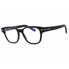 Tom Ford Men's Eyeglasses - Matte Black Acetate Rectangular Shape Frame | FT5977-B 002