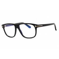 Tom Ford Men's Eyeglasses - Shiny Black Acetate Rectangular Shape Frame | FT5978-B 001