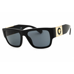 Versace Unisex Sunglasses - Black Plastic Rectangular Shape Frame | 0VE4406 GB1/87