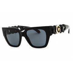 Versace Women's Sunglasses - Black Acetate Rectangular Shape Frame | 0VE4409 GB1/87