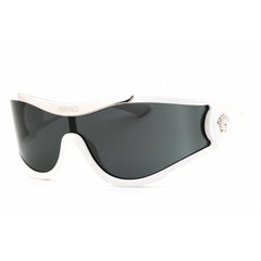 Versace Unisex Sunglasses - White Injected Propionate Shield Frame | 0VE4475 314/87