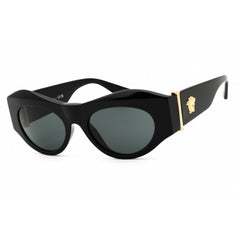Versace Women's Sunglasses - Black Acetate Cat Eye Full Rim Frame | 0VE4477U GB1/87