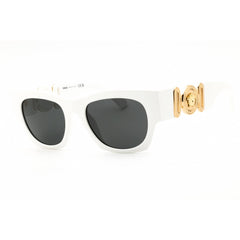 Versace Women's Sunglasses - White Acetate Round Full Rim Frame | 0VE4479U 314/87