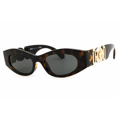 Versace Unisex Sunglasses - Havana Cat Eye Shape Full Rim Frame | 0VE4480U 108-87