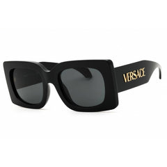 Versace Women's Sunglasses - Black Rectangular Shape Full Rim Frame | 0VE4496U GB1/87