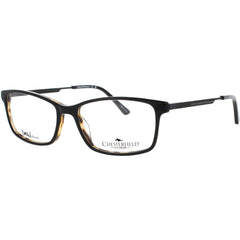 Chesterfield Men's Eyeglasses - Black/Havana Acetate/Metal Frame | CH-107XL WR7