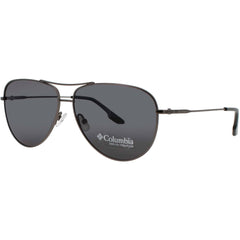 Columbia Men's Sunglasses - Aviator Matte Gunmetal Metal Full Rim Frame | C116SP 070