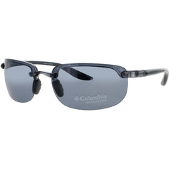 Columbia Men's Sunglasses - Rectangular Grey Plastic Half Rim Frame | C519SP 020