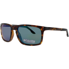 Columbia Men's Sunglasses - Square Matte Dark Tortoise Plastic Frame | C524SP 240