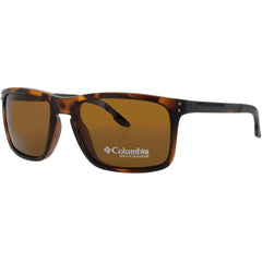 Columbia Men's Sunglasses - Square Shape Matte Tortoise Plastic Frame | C524SP 242
