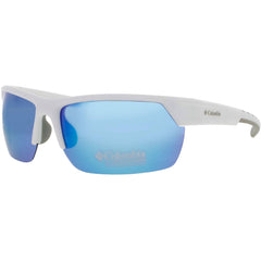 Columbia Men's Sunglasses - Rectangular White Plastic Half Rim Frame | C536SP 101