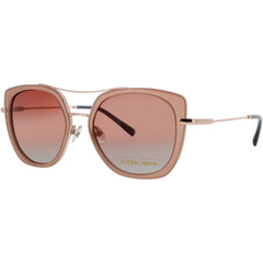 Elton John Women's Sunglasses - Navigator Crystal Pink Frame | BOMBSHELL 2 BGEBR