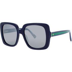 Elton John Women's Sunglasses - Butterfly Navy Acetate Frame | SUPERSTAR 3 NVYGR