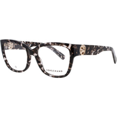 Longchamp Women's Eyeglasses - Grey Havana Acetate Cat Eye Shape Frame | LO2712 005