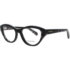 Salvatore Ferragamo Women's Eyeglasses - Tortoise Black Cat Eye Frame | SF3011 004