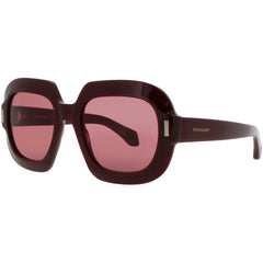 Salvatore Ferragamo Women's Sunglasses - Burgundy Acetate Frame | SF2068SE 606