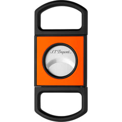 S.T. Dupont Cigar Cutter - Fluo Guillotine Double-Blade Neon Orange Finish | 003319O