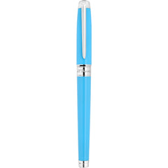 S.T. Dupont Fountain Pen - Line D Eternity Turquoise and Palladium, Large | 420017L