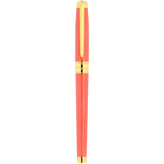 S.T. Dupont Fountain Pen - Line D Eternity Coral and Gold, Medium | 420018M
