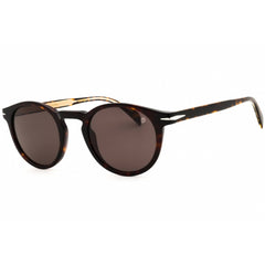 David Beckham Men's Sunglasses - Havana Full Rim Round Shape Frame | DB 1036/S 086/IR