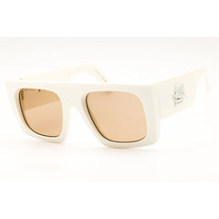 Etro Unisex Sunglasses - Rectangular Ivory Plastic Full Rim Frame | SCREEN 0SZJ 70