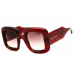 Etro Women's Sunglasses - Brick Plastic Full Rim Oversized Frame | 0015/S 02LF HA
