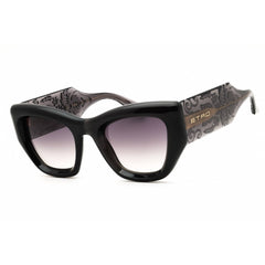 Etro Women's Sunglasses - Grey Plastic Full Rim Cat Eye Shape Frame | 0017/S 0KB7 9O