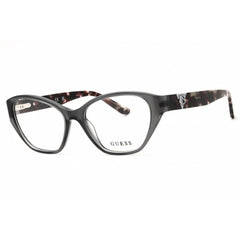 Guess Women's Eyeglasses - Cat Eye Grey/Brown Acetate Full Rim Frame | GU50162 020