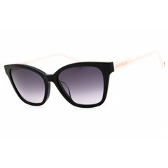 Guess Women's Sunglasses - Rectangular Shape Shiny Black Acetate Frame | GU00164-H 01B