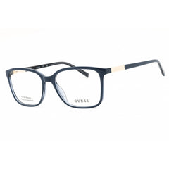 Guess Men's Eyeglasses - Shiny Blue Injected Propionate Full Rim Frame | GU3016 092