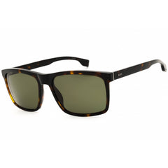 Hugo Boss Men's Sunglasses - Rectangular Shape Havana Plastic Frame | 1036/S 086/QT