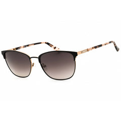 Liz Claiborne Women's Sunglasses - Rectangular Black Metal Frame | L 585/S 0003 9O