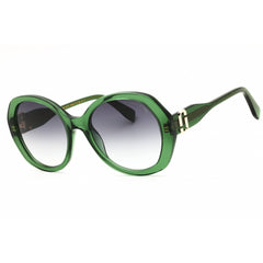 Marc Jacobs Women's Sunglasses - Oversized Shape Green Plastic Frame | 763/S 01ED GB