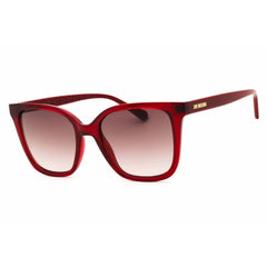 Moschino Love Women's Sunglasses - Red Plastic Full Rim Frame | MOL077/S 0C9A HA