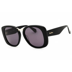 Max Mara Women's Sunglasses - Black Acetate Oversized Full Rim Frame | MM0092 01A