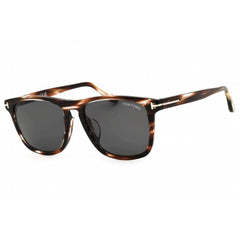 Tom Ford Men's Sunglasses - Havana Acetate Full Rim Rectangular Frame | FT0930-F 56A