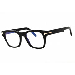 Tom Ford Men's Eyeglasses - Rectangular Black Acetate Full Rim Frame | FT5886-B 001