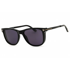 Tom Ford Men's Sunglasses - Shiny Black Full Rim Rectangular Frame | FT1104 01A