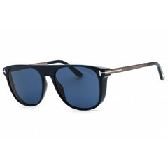 Tom Ford Men's Sunglasses - Shiny Blue Full Rim Rectangular Frame | FT1105 90V